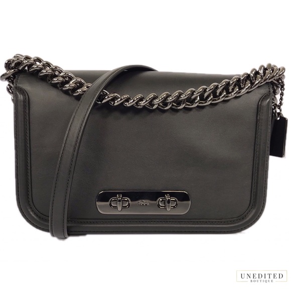 NWT - Womens Glovetan Coach Swagger Shoulder Bag - Picture 2 of 8